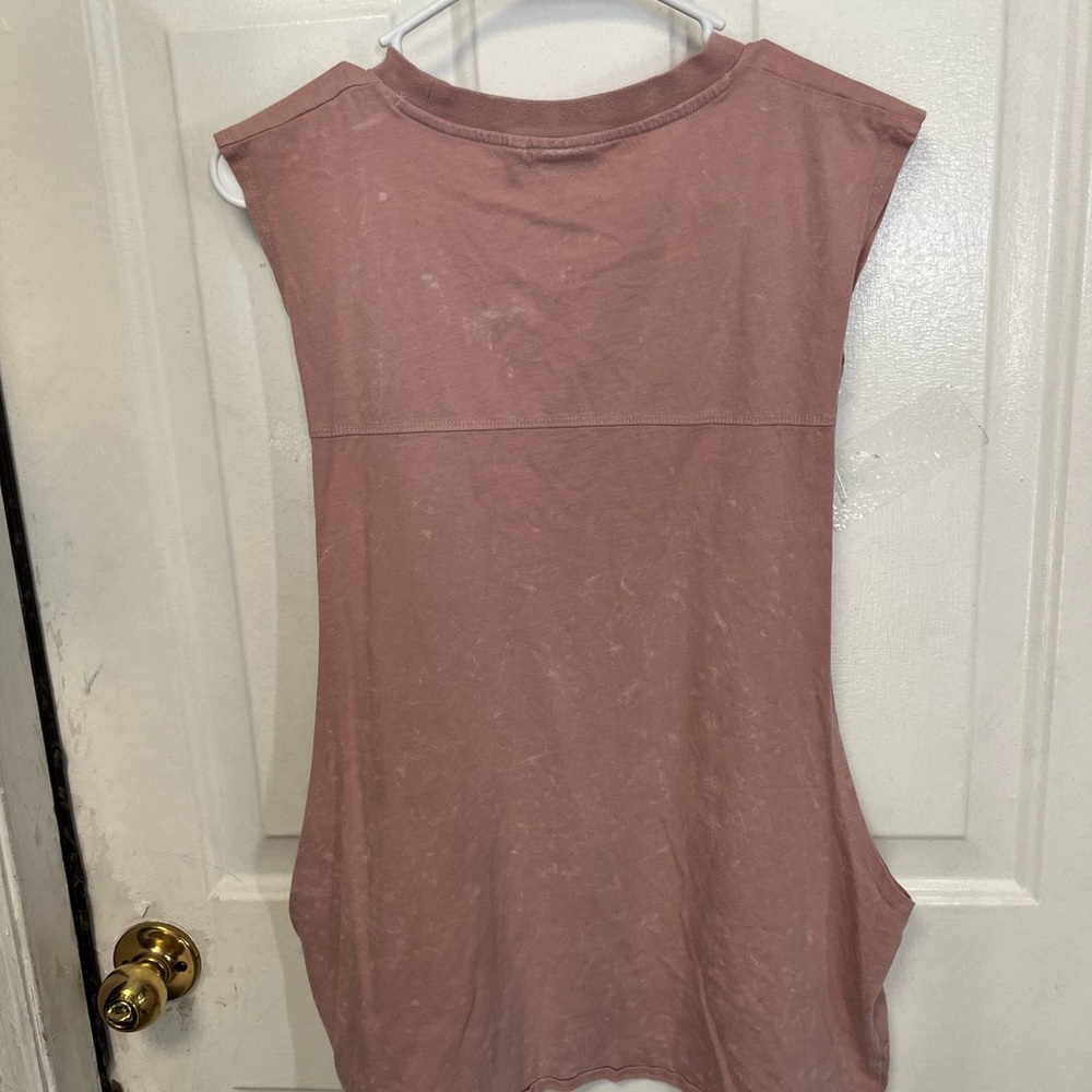 ASOS Dusty Pink Muscle Tee - Picture 4 of 4